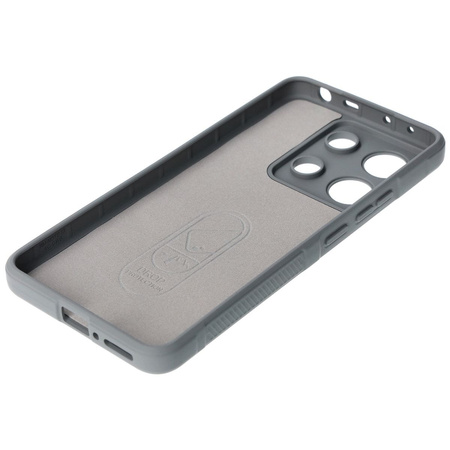 Pancerne etui Bizon Case Tur do Xiaomi Redmi Note 13 4G, jasnoszare