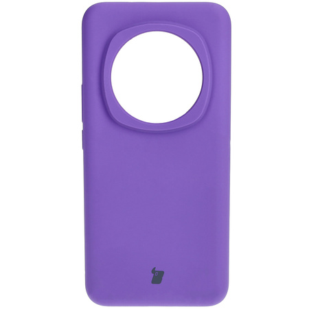 Silikonowe etui Bizon Soft Case do Honor Magic6 Pro, fioletowe