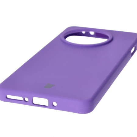 Silikonowe etui Bizon Soft Case do OnePlus 13R, fioletowe