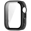 Etui ze szkłem do zegarka Bizon Case+Glass Watch do Huawei Watch Fit 4, czarne