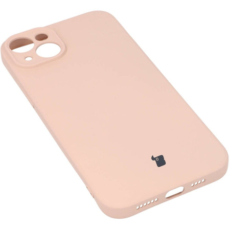 Etui Bizon Case Silicone do iPhone 14 Plus, jasnoróżowe