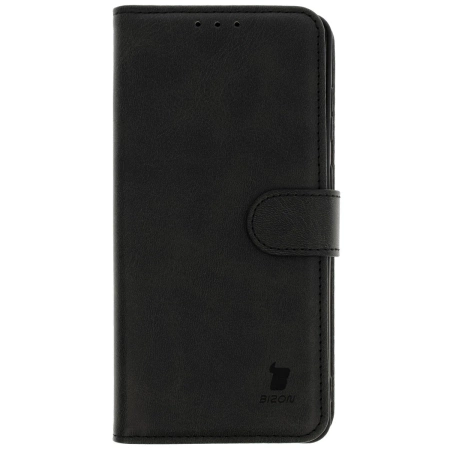 Etui z klapką Bizon Case Pocket do Galaxy S25 Edge, czarne