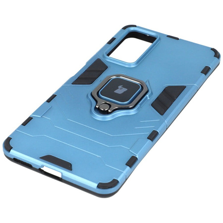 Etui Bizon Case Armor Ring do Xiaomi Redmi Note 11 Pro / Pro 5G, niebieskie