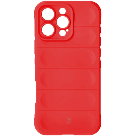 Pancerne etui Bizon Case Tur do iPhone 16 Pro Max, czerwone