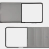 Pancerne etui Bizon Case Tur do Galaxy Z Flip7, szare