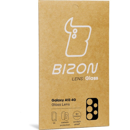 Szkło na aparat Bizon Glass Lens dla Galaxy A13 4G, 2 sztuki