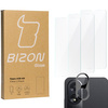 3x Szkło + szybka na aparat BIZON Clear 2 Pack do Oppo A38 4G