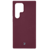 Silikonowe etui Bizon Soft Case do Galaxy S24 Ultra, ciemnofioletowe