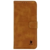 Etui z klapką Bizon Case Pocket do Oppo Reno13, brązowe