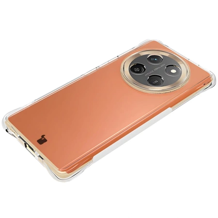 Elastyczne etui + 2x folia na ekran Bizon Case Clear Pack do Honor Magic7 Lite