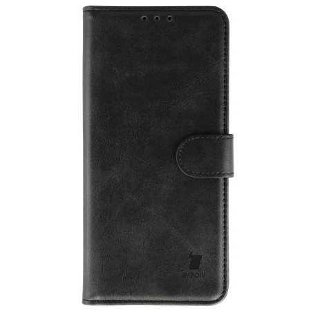 Etui z klapką Bizon Case Pocket do OnePlus 15R, czarne