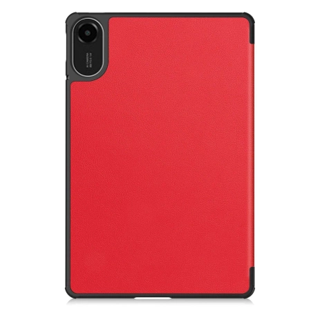 Etui z klapką Bizon Case Tab Croc do Xiaomi Redmi Pad 2, czerwone