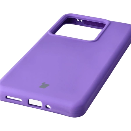 Silikonowe etui Bizon Soft Case do Realme GT 7 / 7T, fioletowe