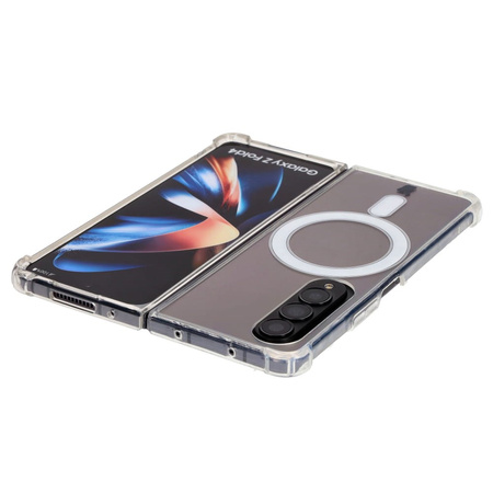 Etui Bizon Case Pure MagSafe do Samsung Galaxy Z Fold4, przezroczyste