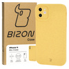 Ekologiczne etui Bizon Bio-Case do iPhone 11, żółte