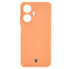 Etui Bizon Case Silicone do Realme C55, pomarańczowe