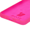 Silikonowe etui Bizon Soft Case do Oppo Reno11 F 5G, neonowo-różowe