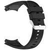 Silikonowy pasek Bizon Strap Watch Silicone T do Huawei Watch 5 46 mm, czarny