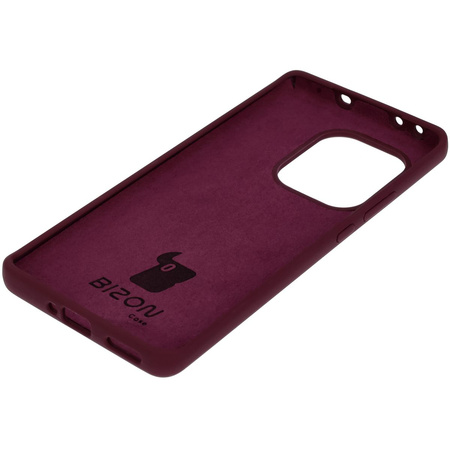 Silikonowe etui Bizon Soft Case do Realme GT 6 / 6T / Neo 6 / Neo 6 SE, ciemnofioletowe