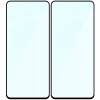 Szkło hartowane Bizon Glass Edge Duo do OnePlus Nord 3, czarna ramka, 2 sztuki