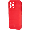 Pancerne etui Bizon Case Tur do iPhone 16 Pro Max, czerwone