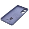 Silikonowe etui Bizon Soft Case do Galaxy S25 Edge, ciemnoniebieskie