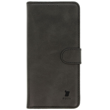 Etui z klapką Bizon Case Pocket do Honor Magic7 Lite, czarne
