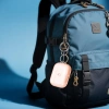 Elastyczne etui z karabińczykiem Bizon Case Headphone Clear do AirPods Pro 3, pomarańczowe