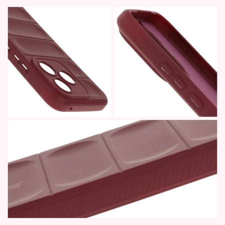 Pancerne etui Bizon Case Tur do Honor 400 Lite, burgundowe
