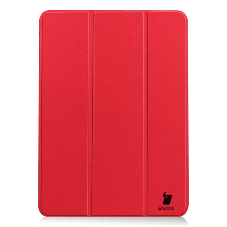 Etui Bizon Case Tab Croc do iPad Air 13" 2025 / 2024, czerwone