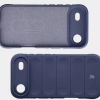 Pancerne etui Bizon Case Tur do iPhone Air, granatowe