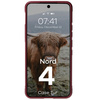 Pancerne etui Bizon Case Tur do OnePlus Nord 4, burgundowe