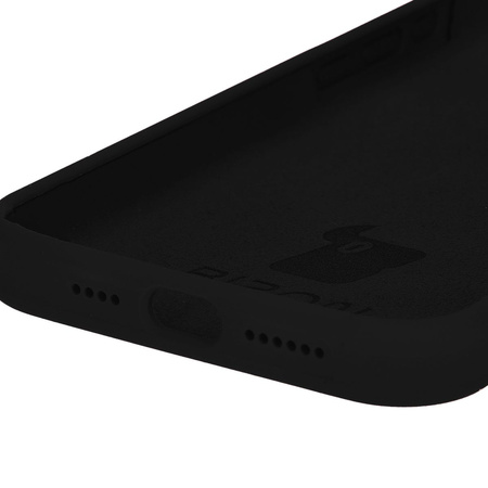 Etui silikonowe Bizon Soft Case do iPhone 15 Pro Max, czarne