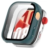 Etui ze szkłem do zegarka Bizon Case+Glass Watch do Huawei Watch Fit 4, zielone