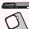 Etui Bizon Case Angelo do Oppo Find X9 Pro, przydymione z czarną ramką