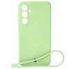 Etui Bizon Case Silicone do Galaxy S23 FE, jasnozielone
