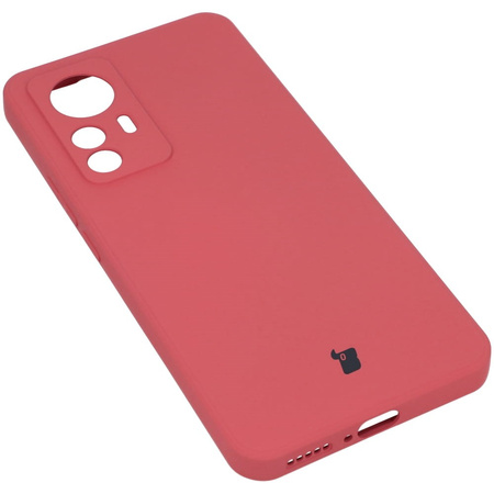 Etui Bizon Case Silicone do Xiaomi 12T, brudny róż