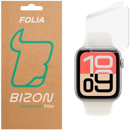 Folia hydrożelowa na ekran Bizon Glass Watch Hydrogel do Apple Watch SE 3 / SE 2 / SE / 6 / 5 / 4 (40 mm), 1 sztuka
