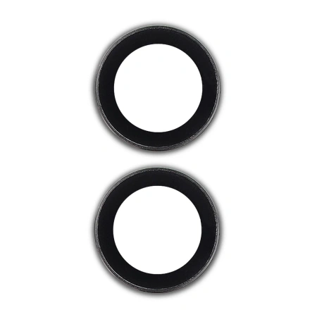 Szkło na aparat Bizon Glass Snap Lens do Motorola Moto G57 Power / G67 Power, 1 zestaw, czarna ramka