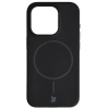 Silikonowe etui z pierścieniem magnetycznym Bizon Soft Case Magnetic do iPhone 15 Pro, czarne