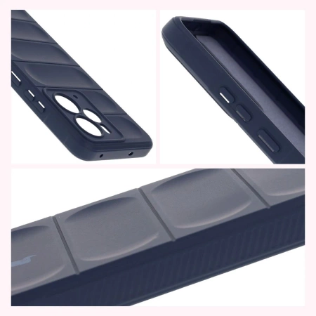 Pancerne etui Bizon Case Tur do Realme 14 5G, granatowe