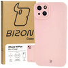 Ekologiczne etui Bizon Bio-Case do iPhone 14 Plus, różowe