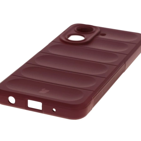 Pancerne etui Bizon Case Tur do Xiaomi Redmi A5 4G / POCO C71 4G, burgundowe