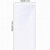 Elastyczne szkło hybrydowe Bizon Glass Mule do Motorola Edge 60