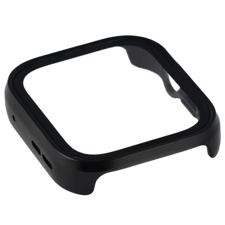 Etui ze szkłem do zegarka Bizon Case+Glass Watch do Huawei Watch Fit 4, czarne