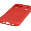 Pancerne etui Bizon Case Tur do iPhone 17 Pro, czerwone
