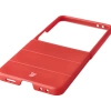 Pancerne etui Bizon Case Tur do Galaxy Z Flip7, czerwone