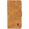 Etui z klapką Bizon Case Pocket do iPhone 16 Pro, brązowe