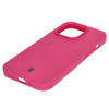Etui silikonowe do iPhone 14 Pro Bizon Soft Case, fuksja