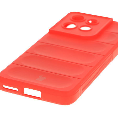 Pancerne etui Bizon Case Tur do Motorola Edge 50 Neo, czerwone